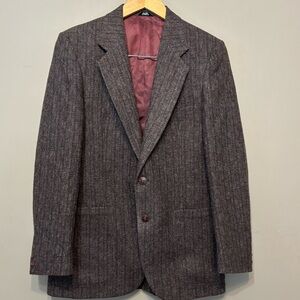 YVES ST. German Vintage Virgin Wool Union Made Blazer